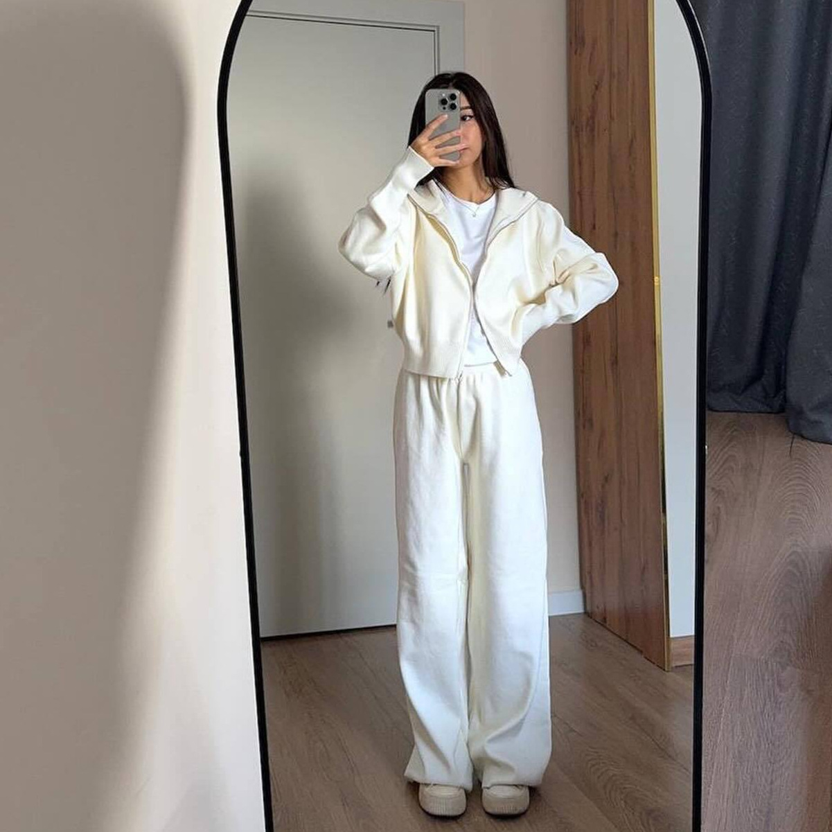 Linen Pant Wide - Conjuntos a juego para mujer, conjunto