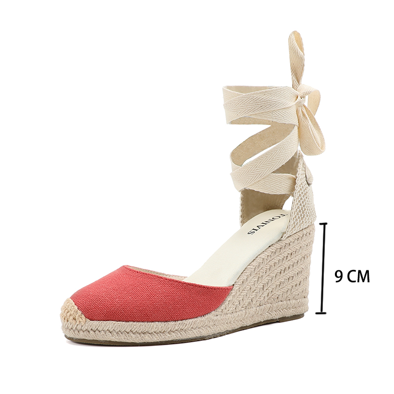Wedge Espadrille Women - Alpargata de cuña para Mujer, zapatos