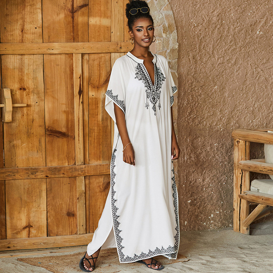 Vestidos de caftán traje de ba - Cover Up Kaftan reseña y precio
