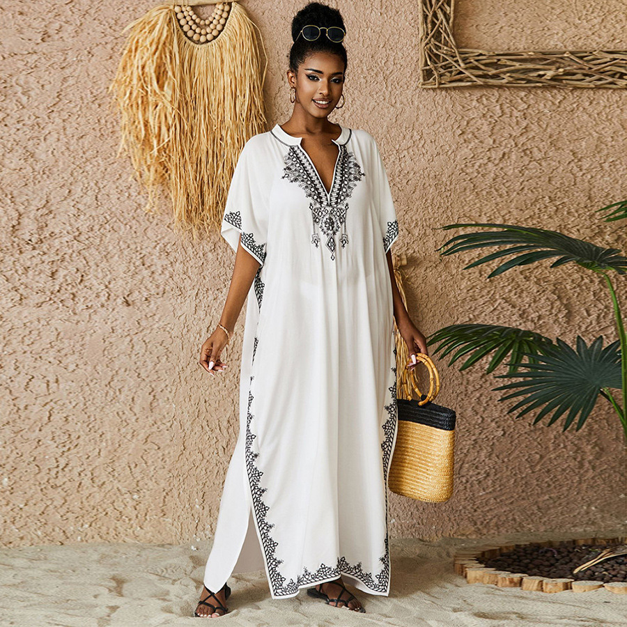 Vestidos de caftán traje de ba - Cover Up Kaftan reseña y precio