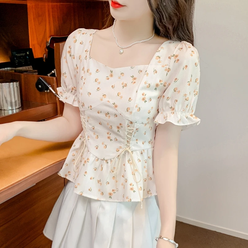 Blusas Estampadas Vintage de V - Romper Floral Print reseña y precio