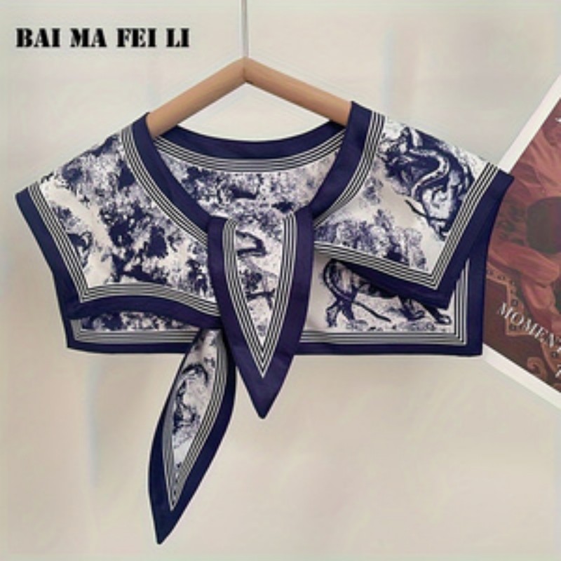 Pañuelo de Seda Versátil para  - Blouse Off Shoulder reseña y precio