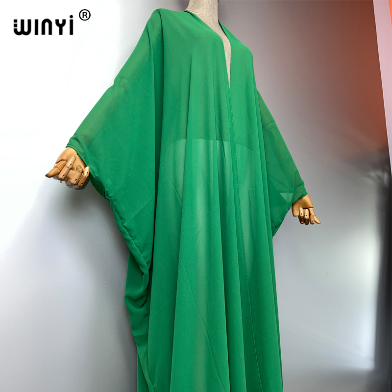 WINYI 2025 nuevo kimono perspe - Cover Up Kaftan reseña y precio