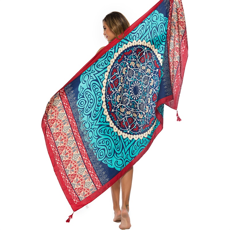 2018 nuevo 90x180cm sarga de a - Cover Up Kaftan reseña y precio